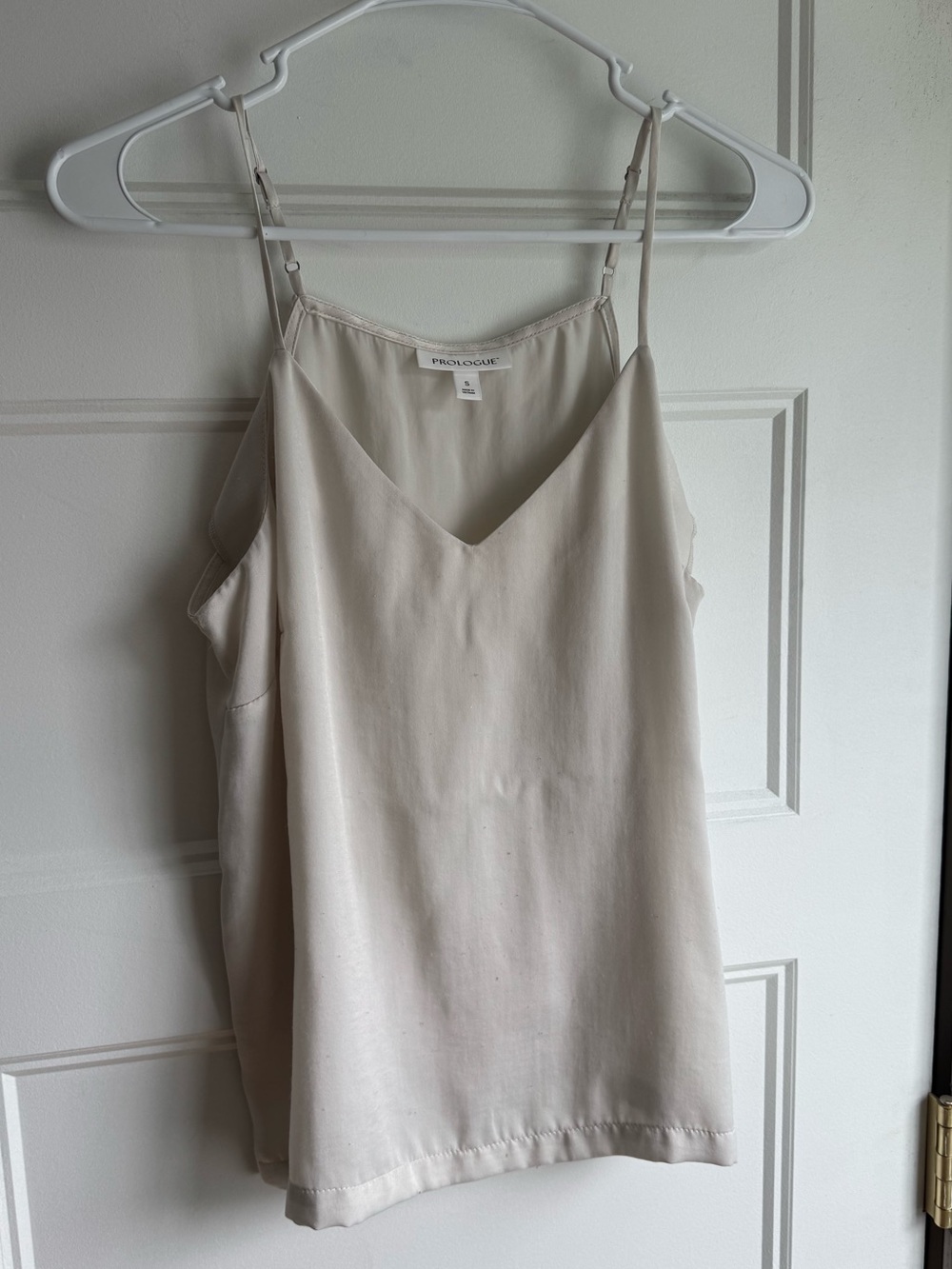 Sheer Cream Tank
